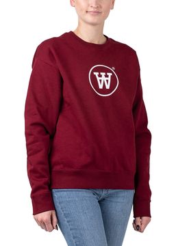 Jess Sweatshirt Dark Red XS Damen