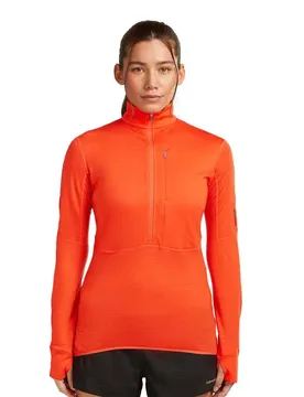 Felpa Con Mezza Zip Merino Blend 200 Realfleece™ Descender Fervid S