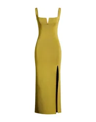Maxi-Kleid Damen Salbeigrün S Damen
