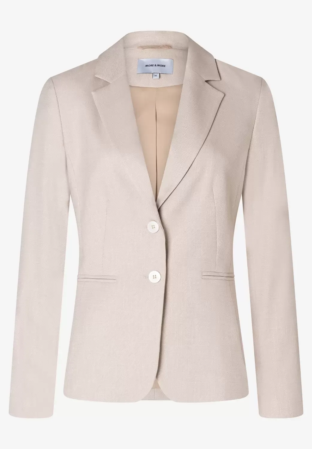 Melange Structure Blazer female - 34 - FashionsVida