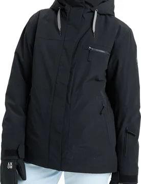 Leichte Skijacke Brylee Jacket True Black für Damen Größe L schwarz - Roxy - FashionsVida