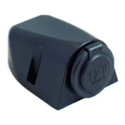 Outside Lighter 16a 12v Black 75 x 55 x 40 mm unisex