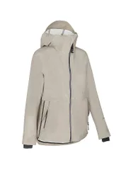 Chaqueta de senderismo para mujer Linda II 2,5L con capucha crema 44