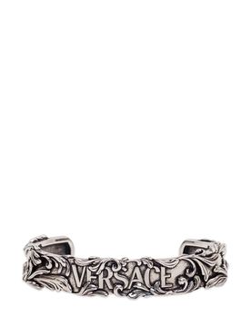 Baroque-Inspired Metal Cuff Bracelet