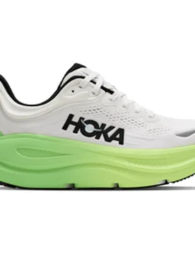 BONDI 9 WIDE Damen White / Tart Apple Gr. 42 Weite D (breit) - HOKA - FashionsVida