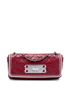 Quilted Aged Lambskin Reissue 2.55 East West Flap - Chanel - FashionsVida
