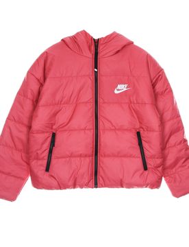 Piumino Donna W Therma Fit Repel Classic Hooded Jacket Archaeo Pink/black/white