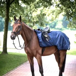 Ausreitdecke RAINTRAINER 100 navy 155 cm