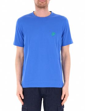 T-shirt girocollo BLU S
