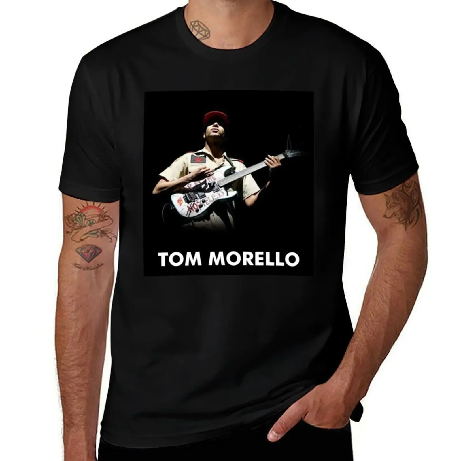 Tom Morello T-Shirt Basic Breathable Solid Color T-Shirt - Aliexpress - FashionsVida