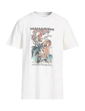 Camiseta Hombre Blanco S,XL Hombre - Maharishi - FashionsVida