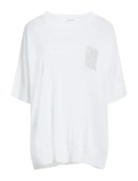 Pullover Mujer Blanco 46 Mujer - Peserico - FashionsVida