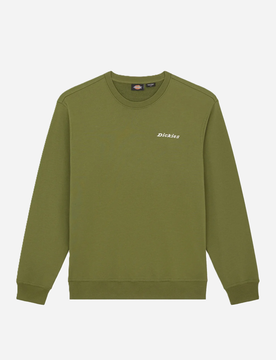 Felpa loretto girocollo uomo verde cipresso