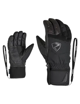 Ginx ASR AW Herren Fingerhandschuhe, schwarz 10,5 - Ziener - FashionsVida