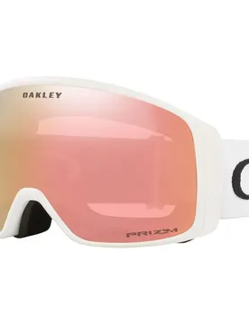 Masque De Ski Flight Tracker L Prizm Matte White Prizm Rose Gold/CAT3 Homme