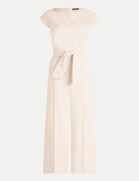 Regular-Fit Jumpsuit Beige 46