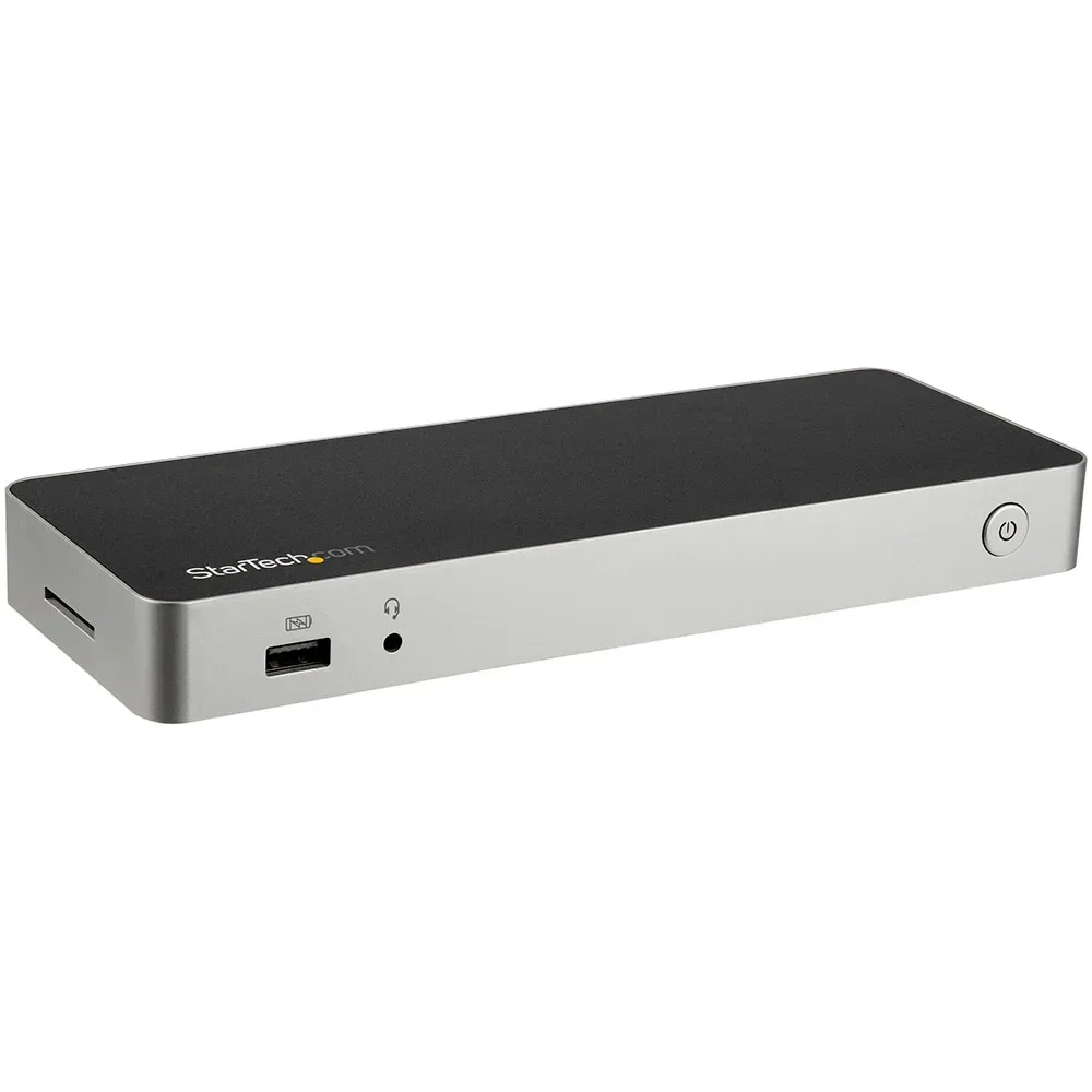 Station D´accueil Usb-c Pour Double écran Avec Pd Et Sd 60w Black / Silver One Size unisex - StarTech - FashionsVida