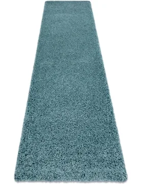 Teppiche Teppich, Läufer Soffi Shaggy 5cm Blau - 70x200 Cm 70x200 Cm - RUGSX - FashionsVida
