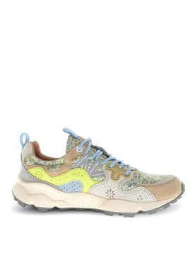 Yamano 3 donna in camoscio/nylon