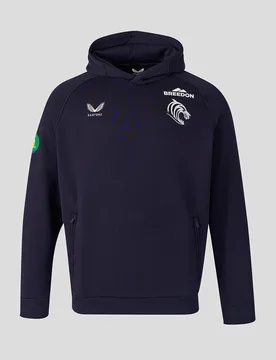 Leicester Tigers Men's 2026/27 Travel Hoodie NAVY 4XL male - Castore - FashionsVida