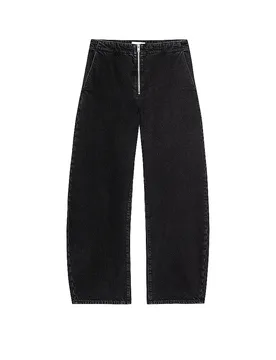 Jeans Balloon Fit THE ZIP JEAN nero 27 - FRAME - FashionsVida