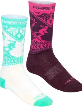 Chaussettes Longues Puffin Jelly Mint EU 36-38 - Kari Traa - FashionsVida