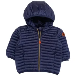 Giubbino 9000 Blu Lucido C/cappuccio I30005G IRIS18