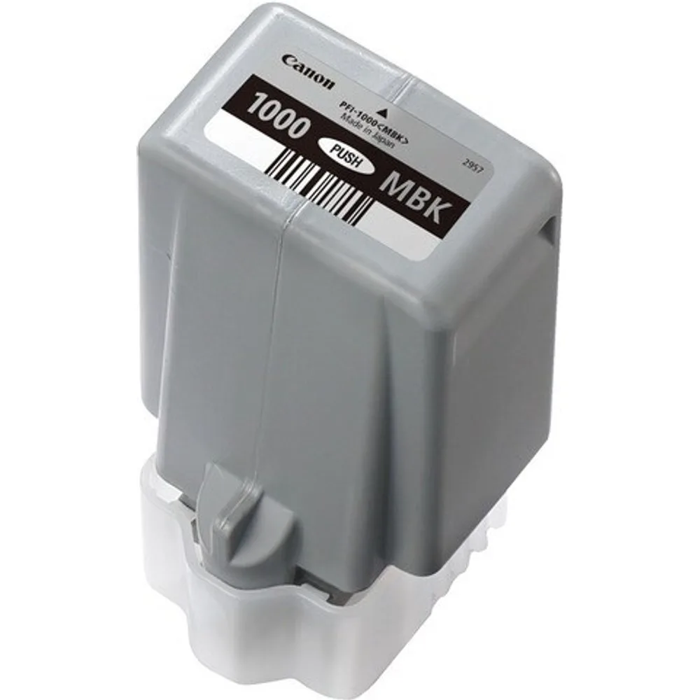 Cartucho de tinta original PFI-1000 MBK Negro mate (0545C001) - Canon - FashionsVida