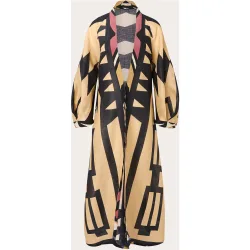 Volantis - Kimono Flamingo de lino