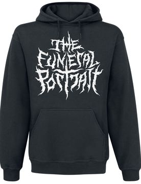 Kapuzenpullover - Metal Logo - S bis 4XL - für Männer - Größe M - schwarz - EMP exklusives Merchandise! - Männer - male
