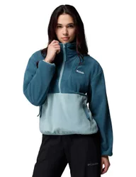 Sequoia Grove Half Zip Fleece Jacket Teal female