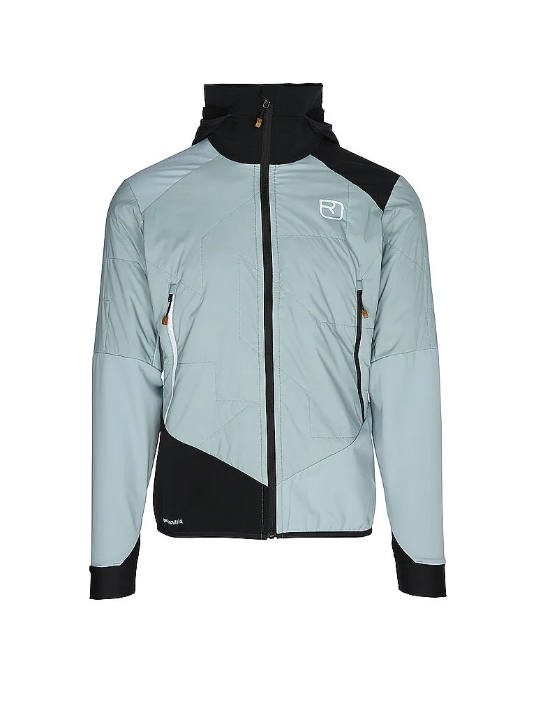 Veste hybride Col Becchei à capuche bleu clair S - Ortovox - FashionsVida