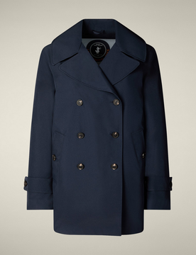 SAVE THE DUCK cappotto donna blu