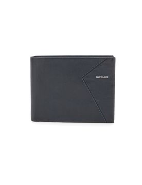 Portafoglio Slim Nero In vera pelle PF828