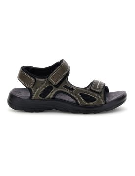 Sandali verdi con strappi in velcro CN8 42