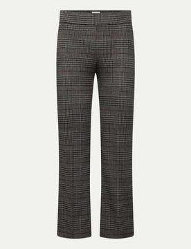 Hose Nanette Retro Glencheck Braun 42