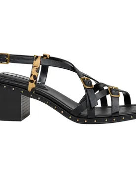 Sandali Con Tacco Carrie Straps Black EU 37