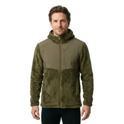 Arctic-series Sherpa Fleece Full Zip Fleece Green S Men
