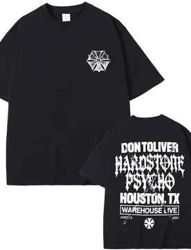 Rapper Don Toliver Hardstone Psycho Album Graphic T Shirt Men Hip Hop Oversized Gothic T-shirt Men's Vintage Punk Rock Tshirt - Aliexpress - FashionsVida