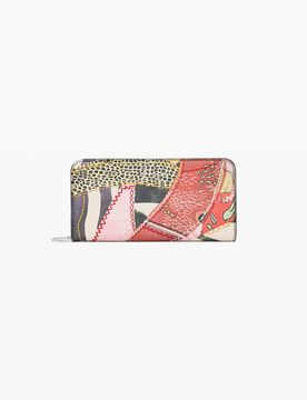Monedero Estampado Cebra, Mujer, Poliuretano, U