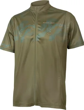 Hummvee ray maillot manga corta hombre Verde (M) - Endura - FashionsVida