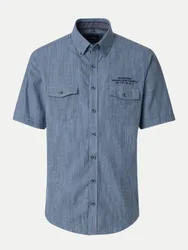 Casamoda Hemd mit 1/2 Arm Blau XL