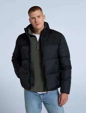 Volt Mens Padded Jacket - Black - Animal - FashionsVida