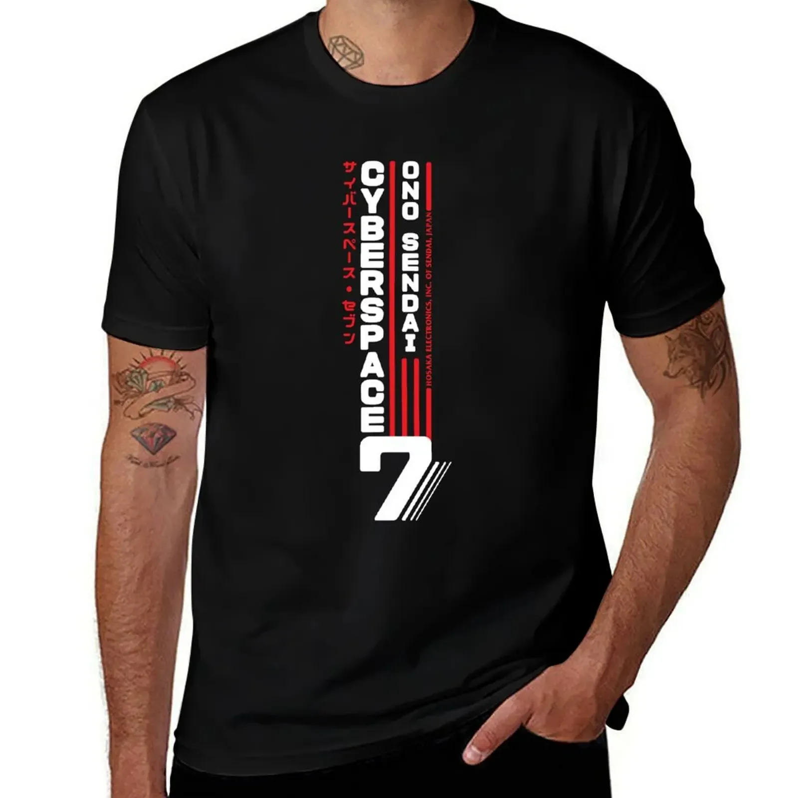 Hosaka Ono-Sendai Cyberpace 7 T-Shirt Plus Size Lightweight Top - Aliexpress - FashionsVida