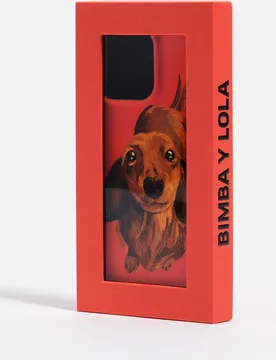 Funda rígida iphone 16 pro teckel - Bimba y Lola - FashionsVida