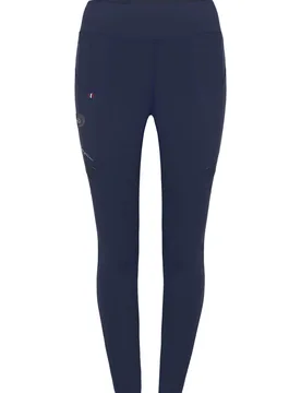 Kinder Reitleggings CAVALLIN GRIP RL, darkblue 140 - Cavallo - FashionsVida