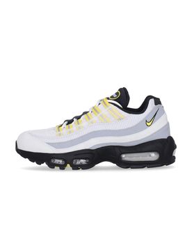 Scarpa Bassa Uomo Air Max 95 White/tour Yellow/black/wolf Grey
