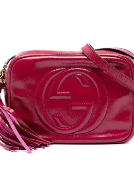 Patent Soho Disco Crossbody - Gucci - FashionsVida