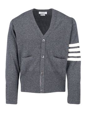 Cardigan 4-bar in cashmere