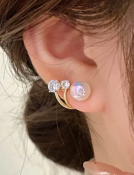Korean Jewelry Pearl Earrings2022New Year's Trendy Earrings High-Value Stud Earrings for WomeninsElegant and Stylish Earrings - Aliexpress - FashionsVida